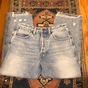 Abercrombie & Fitch Annie High Rise Straight Jean